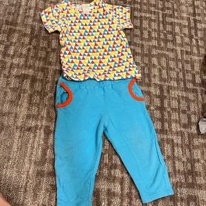 Best Stem Baby 6 months outfit for boy or girl adorable set